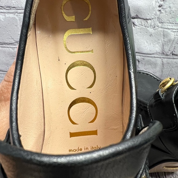 Gucci Vegas Horsebit Pump Studded Size 36 in Black Leather - Picture 15 of 15